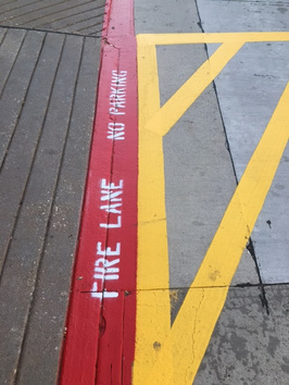 Fire Lane Striping The Woodlands TX