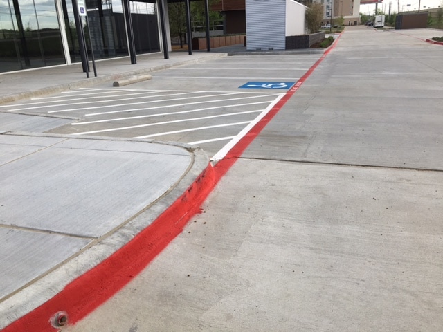 Fire Lane and Line Striping 