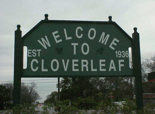 Pavement Markings Cloverleaf, Texas